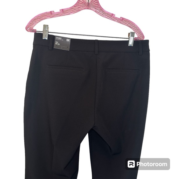 NWT Express columnist fitted through hip &  thigh boot Mid--Rise Pants Size 10R - Picture 11 of 16